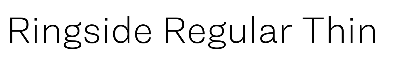 Ringside Regular Thin